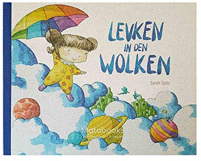 Matabooks, Kinderbuch aus Süßgraspapier, Levken in den Wolken