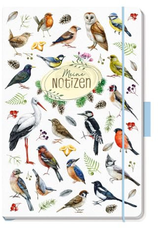 Trötsch Notizbuch Unsere Vogelwelt Meine Notizen: Notizbuch Geschenk Geschenkidee Erinnerungen (Unsere Vogelwelt) (Unsere Vorgelwelt, Band 1)