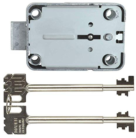Mauer A71111 Mauer President Safe Lock - Zinc Plated 8 Lever 120mm Keys