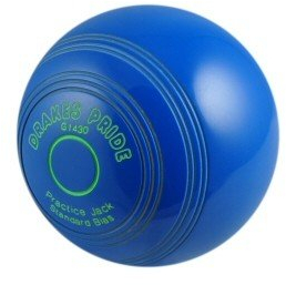Drakes Pride Crown Green Bowls Blue Practice Jack