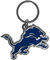 Siskiyou NFL Sports Fan Shop Detroit Lions Porte-clés chromé et émaillé Taille unique Couleurs d'équipe