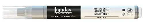 Liquitex Professional Fine Paint Marker, 8mm, Neutral Gray 7