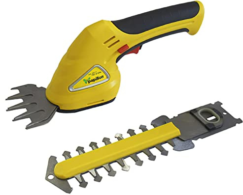 PAPILLON Tagliasiepi a batteria per giardino 7,2 Volt litio 1300 mAh