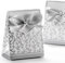 VORCOOL 50stk Geschenkboxen mit Bändern (Silber)