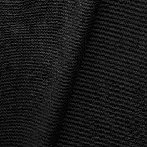 Baron Tactel® Polyamidgewebe - wind & wasserabweisender Stoff mit PU-Beschichtung und Imprägnierung - Meterware (schwarz)
