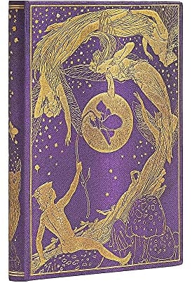 Paperblanks - Violet Fairy - Lang’s Fairy Books - Mini - Lined - Elastic Band Closure - 85 Gsm