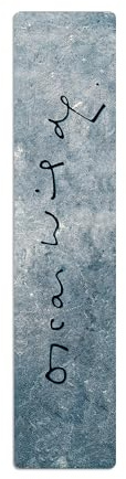 Wilde, The Importance of Being Earnest (Embellished Manuscripts Collection) Bookmark: Bookmark, double sided, textured, rounded edges