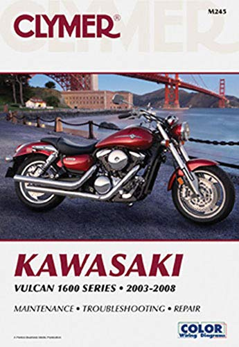 Clymer Kawasaki Vulcan 1600 Series 2003-2008 (Clymer Manuals: Motorcycle Repair)