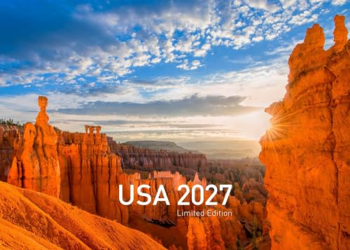 USA Exklusivkalender 2027: Limited Edition (70 x 50 cm) (360° Exklusivkalender 2027: Limited Edition (Format 50 x 70 cm))