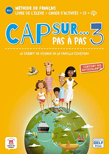 Cap sur... pas a pas 3 - Livre de l'eleve + Cahier d'activites + audio download. A1.2.