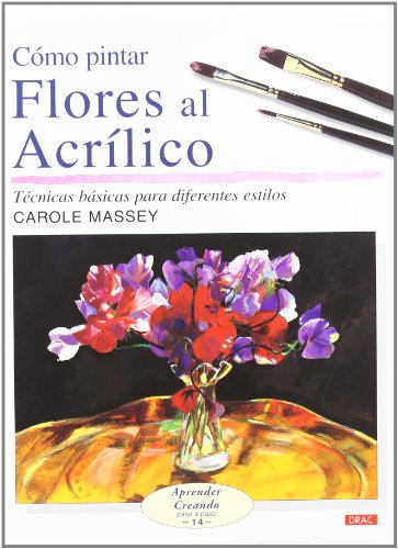 CÓMO PINTAR FLORES AL ACRÍLICO (Aprender Creando)