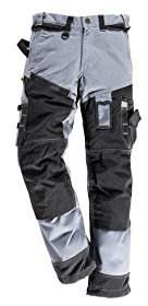 Blaklader 15001370 Handwerker-Hose X1501, Grau/schwarz, grootte C48