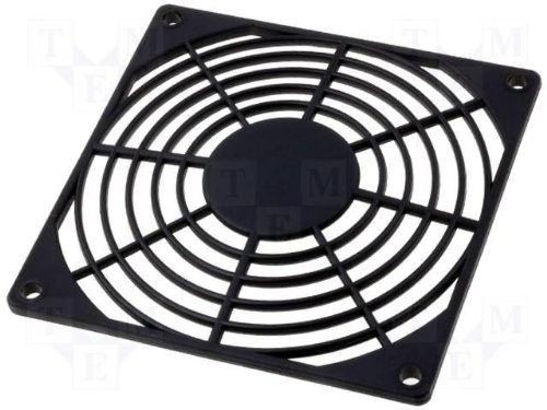 Lüftergitter 92x92 mm 92mm Lüfter Gitter Kunststoff geschraubt