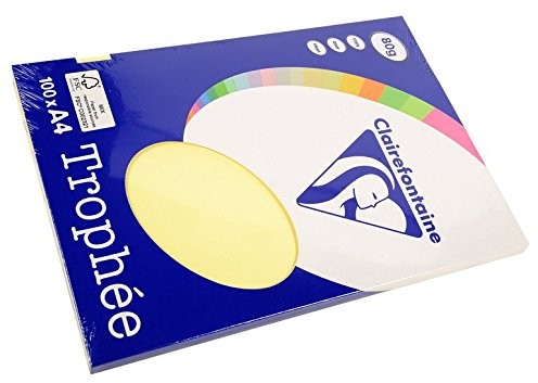 Clairefontaine Kopierpapier Trophee A4 80g/qm VE=100 Blatt gelb