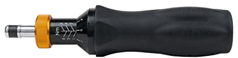 KS TOOLS 516.3255 - Tournevis Dynamométrique avec Vernier - Plage d'utilisation : 1-6 Nm Noir