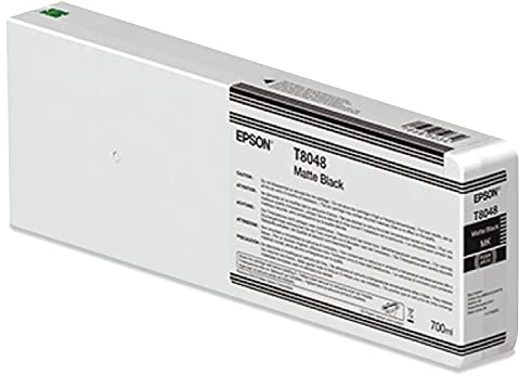 Epson UltraChrome HD Matte Black 700mL Ink Cartridge for SureColor SC P6000/8000/7000/9000 Series Printers