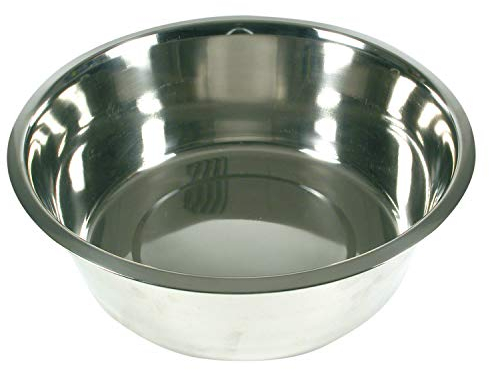 Arquivet Futternapf für Hunde, Katzen, Haustiere, Edelstahl, 2,80 l / 25 cm