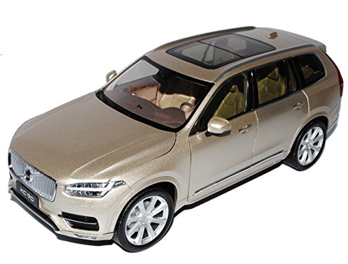 Motor City Volvo XC90 SUV Sand Beige 2. Generation Ab 2015 1/18 Modell Auto