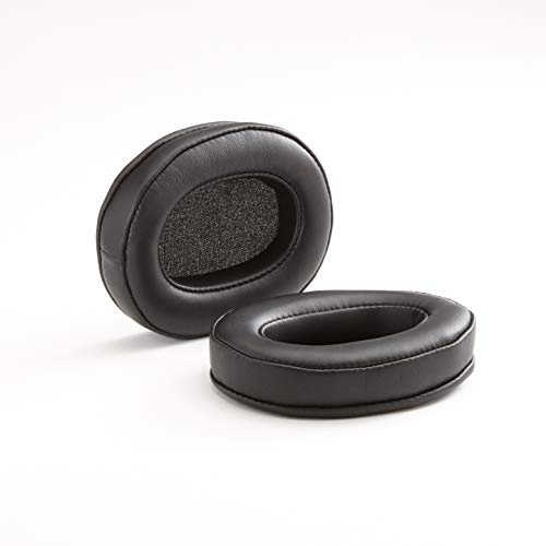 Dekoni Audio Earpads for Audio Technica ATH-M50X Headphones (Platinum Leather)