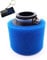 STONEDER Filtro dell'aria in schiuma da 38 mm blu per ATV Quad Pit Dirt Monkey Bike Go Kart scooter moto moto blu