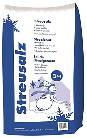 Hamann Streusalz 3 kg - Langzeitwirkung bei dickeren Eis & Schneeschichten