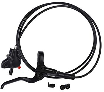 SHIMANO hydraulische Scheibenbremse 'BR-MT200' hinten, rechts, Hebel 'BL-MT201', 1700 mm, schwarz (1 Stück)