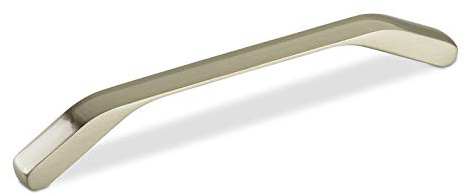 SOTECH Möbelgriff NICKI BA 160 mm Edelstahloptik | Bügelgriff Bogengriff Küchengriff von SCHÜCO ALU COMPETENCE