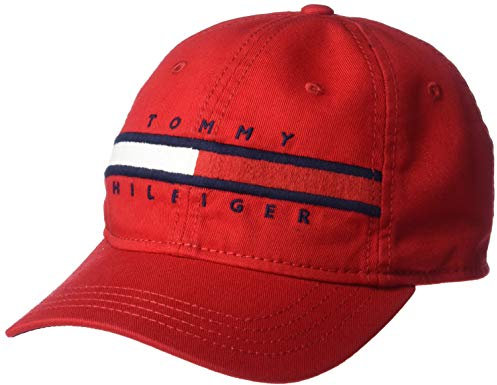 Tommy Hilfiger Herren AB BB Avery Cap Baseballkappe, Racing Red, Einheitsgröße