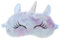 VALICLUD Kinder Plüsch Patch Schattierung Augenklappe Einhorn Schlafen Niedliche Augenmaske (Himmelblau)