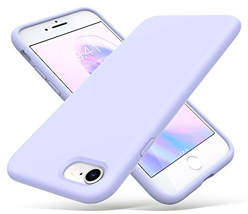 ULAK Compatible with iPhone SE 2022 Case, iPhone SE 2020 Case Silicone, iPhone 7/iPhone 8 Shockproof Protective Phone Case Cover for iPhone 7/8 / iPhone SE 2nd / 3rd Generation 4.7 inch, Purple