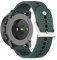 Chofit Armbänder kompatibel mit Suunto 9 Peak Strap, weiches Silikon-Sport-Ersatzarmband 22 mm Band mit bunten Löchern, Uhrenzubehör für Suunto 9 Peak Smart Watch (grün)