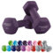 Miweba Sports Neopren Hantelset NKH100 | 𝐏𝐫𝐨𝐟𝐢 Hantel - Hexagon Hanteln Set - Kurzhanteln - Kurzhantel Set - Gymnastikhanteln - Hantel Set - Dumbbell - 0,5-10 Kg (2X 3.0 kg, Lila)