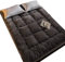 WWJJHH Futon Matratze Doppel Einzel Japanische, Japanische Bodenmatratze Schlafen Tatami Matte Roll Up Camping Matratze Bodenliege Bettsofas Und Sofas, Grau, 180*200cm