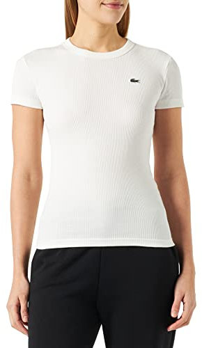Lacoste T-Shirt Femme , Flour, 38