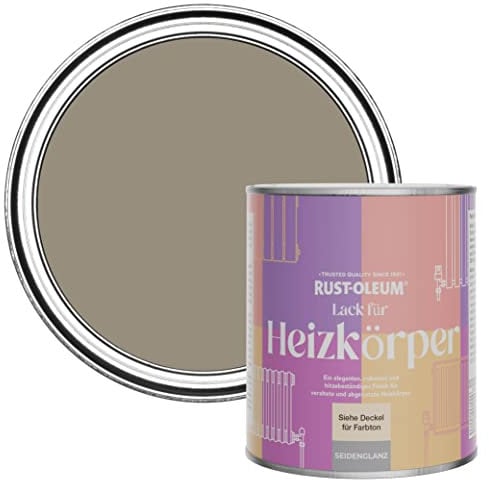 Rust-Oleum Hitzebeständiger Heizkörperlack in seidenglänzendem Finish - Kakao 750ml