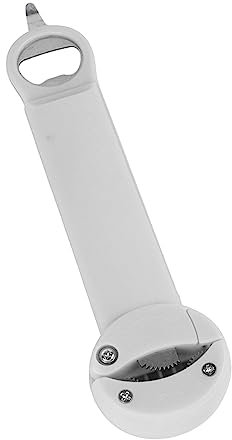 Apribottiglie, Apribottiglie Regolabili in Acciaio Inossidabile 3 in 1 Apribottiglie Retrattili Multifunzionali Apribottiglie Utensile da Multiuso (Beige)