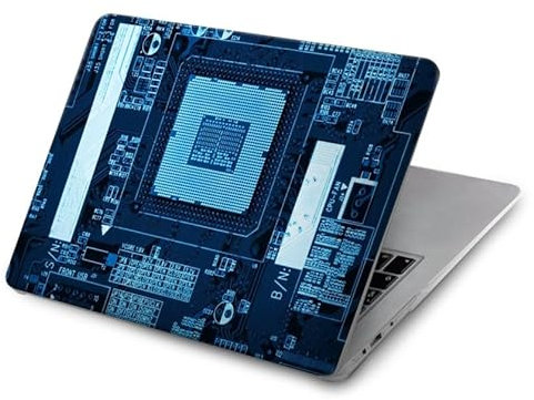 Electronics Circuit Board Graphic Case Cover Custodia per MacBook Air 15 (2023,2024,2025) - A2941, A3114, 3241