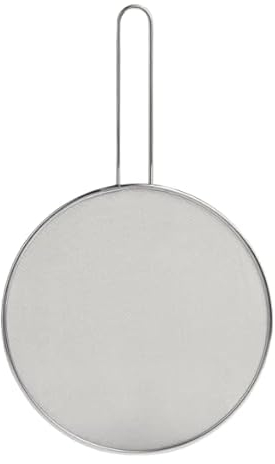 PNJB Splatter Screen Guard, Versatility and Functionality, Protective Shield with Handle, Oil Splash Screen Guard for Frying Cooking Pan, (29CM)