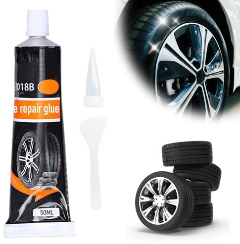 2024 New Waterproof & High Temperature Resistant Tire Repair, Rubber Cement, Tire Patch, Sidewall Repair, Shoe Glue for Rubber Soles (1pcs)