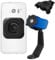 Quad Lock Motorcycle Mirror Stem Phone Mount Kit with Vibration Dampener and MAG Universal Adaptor