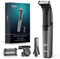 kensen Rasoio Elettrico Corpo Uomo Impermeabile Rasoio Corpo Uomo 2 In 1 Depilatore Intimo Wet&Dry Tagliapeli con Pettini Regolabili 1-10mm per Arti & Torso & Dalla Vita in Giù 100 Minuti di Autonomia