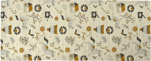 Sander - Tischdecke / Mitteldecke : Big Things, Farbe: 42 /Rock, 85 x x85 cm, Weihnachten