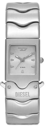 Diesel Closer Watch for Men, Quartz Three Hand Movement with Stainless Steel Strap