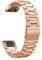PUYUNA Bracelet de montre en acier inoxydable, accessoires universels en métal, bracelet de montre intelligente(Rose Gold,20mm)