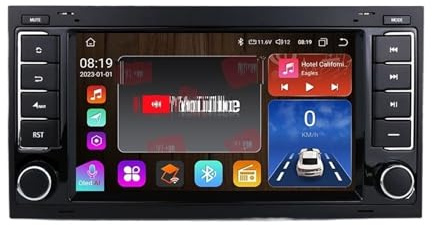 Jeocoai Car Navigation Car Radio Carplay for touareg T5 for transporter for Volkswagen for vw 2002-2010(8G 128G 8core CAM)