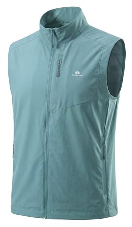 Pioneer Camp Leichte Laufweste Damen, Ärmellose Wander- und Radjacke, Outdoor Softshell Weste, Wasserabweisend, Atmungsaktive, Ideal für Wandern, Radfahren, Alltag