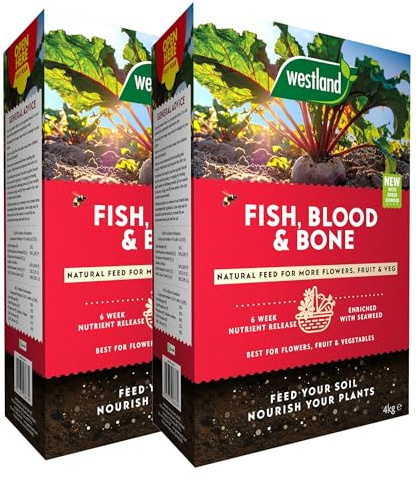 Westland Fish, Blood & Bone 4kg x 2