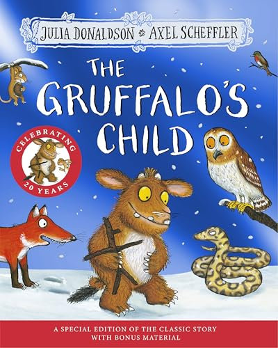 The Gruffalo's Child 20th Anniversary Edition: with a shiny blue foil cover and fun activities to make and do!