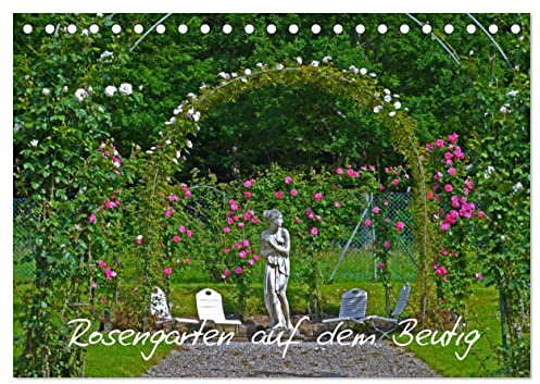 Rosengarten auf dem Beutig (Tischkalender 2026 DIN A5 quer), CALVENDO Monatskalender: Für Rosenliebhaber ein Muss (CALVENDO Natur)