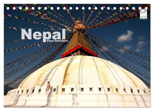 Nepal (Tischkalender 2026 DIN A5 quer), CALVENDO Monatskalender: 13 traumhafte Reisefotos aus dem buddhistischen ehemaligen Königreich im Himalaya. (CALVENDO Orte)
